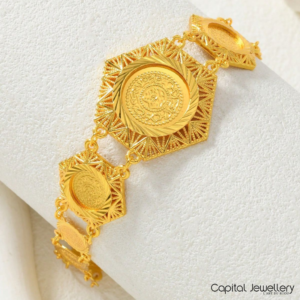 le bracelet "souverain" (bracelet pièces d'or)